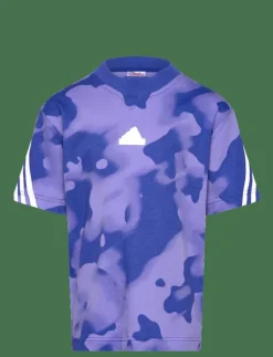 adidas Sportswear J FI AOP T - Kortärmade SELUBL/SECOBL/WHITE Online