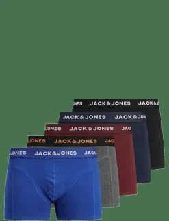 Jack & Jones JAC FRIDAY TRUNKS 5 PACK BOX LN - Boxershorts BLACK
