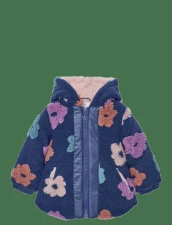 Boboli Jacquard coat floral - Jackor PRINT Sale