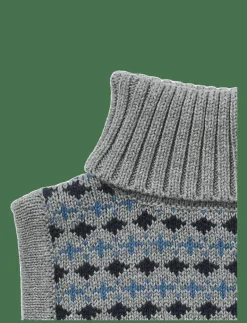 Jacquard Neckwarmer Stoffe - Halsvärmare|Wheat