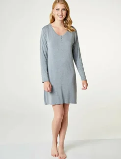 CCDK Copenhagen Jacqueline Longsleeved Dress - Långärmade t-shirts GREY MELANGE Best