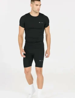 Virtus Jasp M Baselayer Short Tights - Träningstights BLACK Outlet