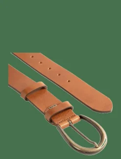 DEPECHE Jeans belt - Skärp 014 COGNAC
