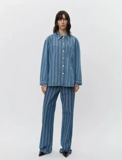 Day Birger et Mikkelsen Jess - Graphic Denim - Jeansskjortor SURF THE WEB New