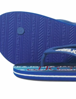 Jack & Jones JFWLOGO 2.0 FLIP FLOP - Flip-flops BLUE QUARTZ Online