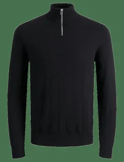 JJEEMIL KNIT HALF ZIP NOOS - Stickat|Jack & Jones Best