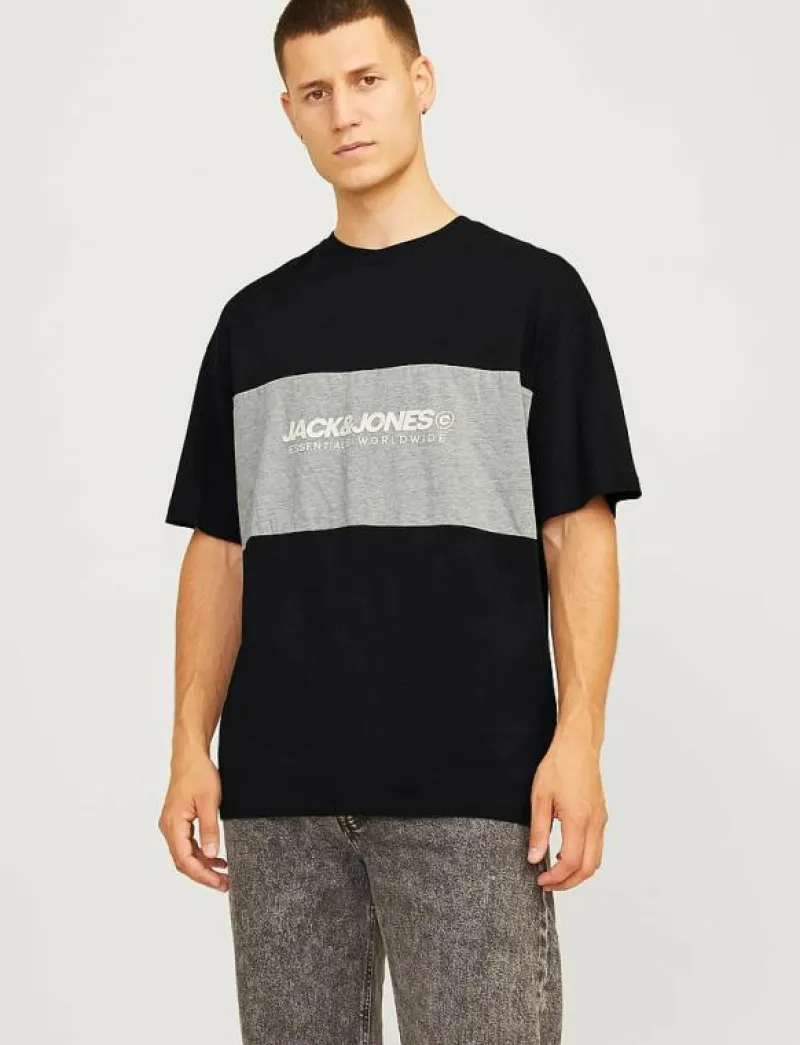 JJELEGACY BLOCKING TEE SS O-NECK NOOS - Kortärmad t-shirt|Jack & Jones New
