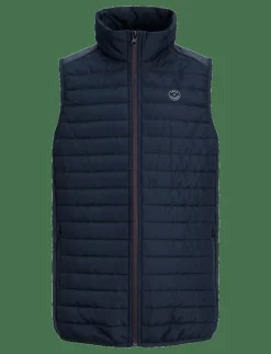 Jack & Jones JJEMULTI BODYWARMER COLLAR JNR - Väst NAVY BLAZER Hot