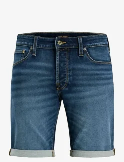 Jack & Jones JJIRICK JJICON I.K. SHORTS GE 132 SN - Jeansshorts BLUE DENIM Clearance