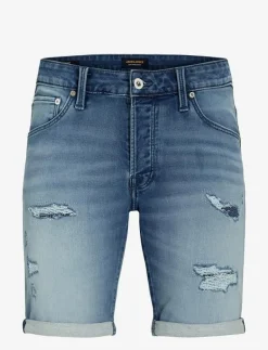 Jack & Jones JJIRICK JJICON I.K. SHORTS GE 136 SN - Jeansshorts BLUE DENIM