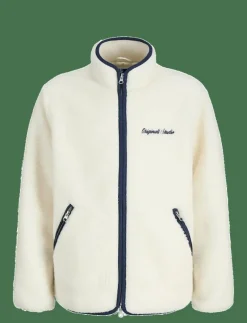 Jack & Jones JORNORREBRO TEDDY JACKET JNR - Jackor CLOUD DANCER Discount