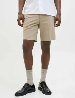 Jack & Jones JPSTACE LEO CHINO SHORTS SRT SN - Chinos shorts PLAZA TAUPE