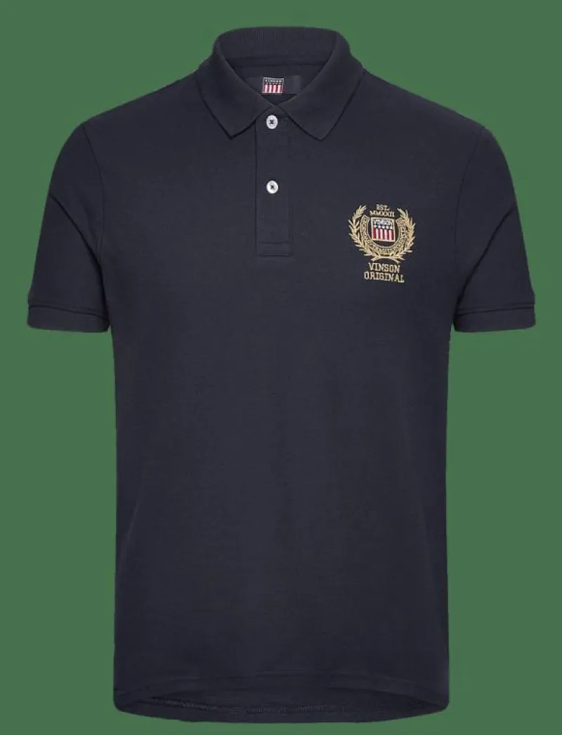 Julio reg cot VIN M POLO - Kortärmade pikéer|VINSON Outlet
