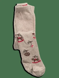 mp Denmark Julle tights - Strumpbyxa BEIGE MELANGE Hot