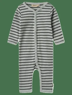 Jumpsuit L/S Dusty - Långärmad bodysuit|Wheat Sale