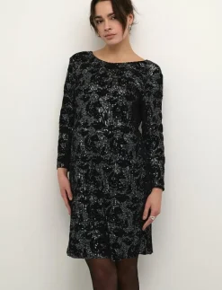 KAgritt Sequin Dress - Korta klänningar|Kaffe Online