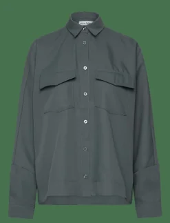 Ahlvar Gallery Kaia over shirt - Overshirts FADED GREEN New