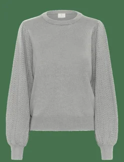 KAlone Pointelle Pullover - Stickat|Kaffe Online