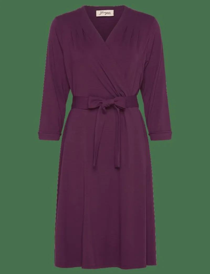 Jumperfabriken Kate Dress - Midiklänningar BURGUNDY Hot