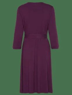 Jumperfabriken Kate Dress - Midiklänningar BURGUNDY Hot
