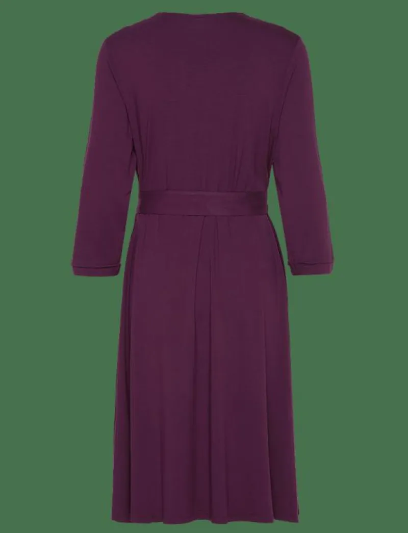 Jumperfabriken Kate Dress - Midiklänningar BURGUNDY Hot