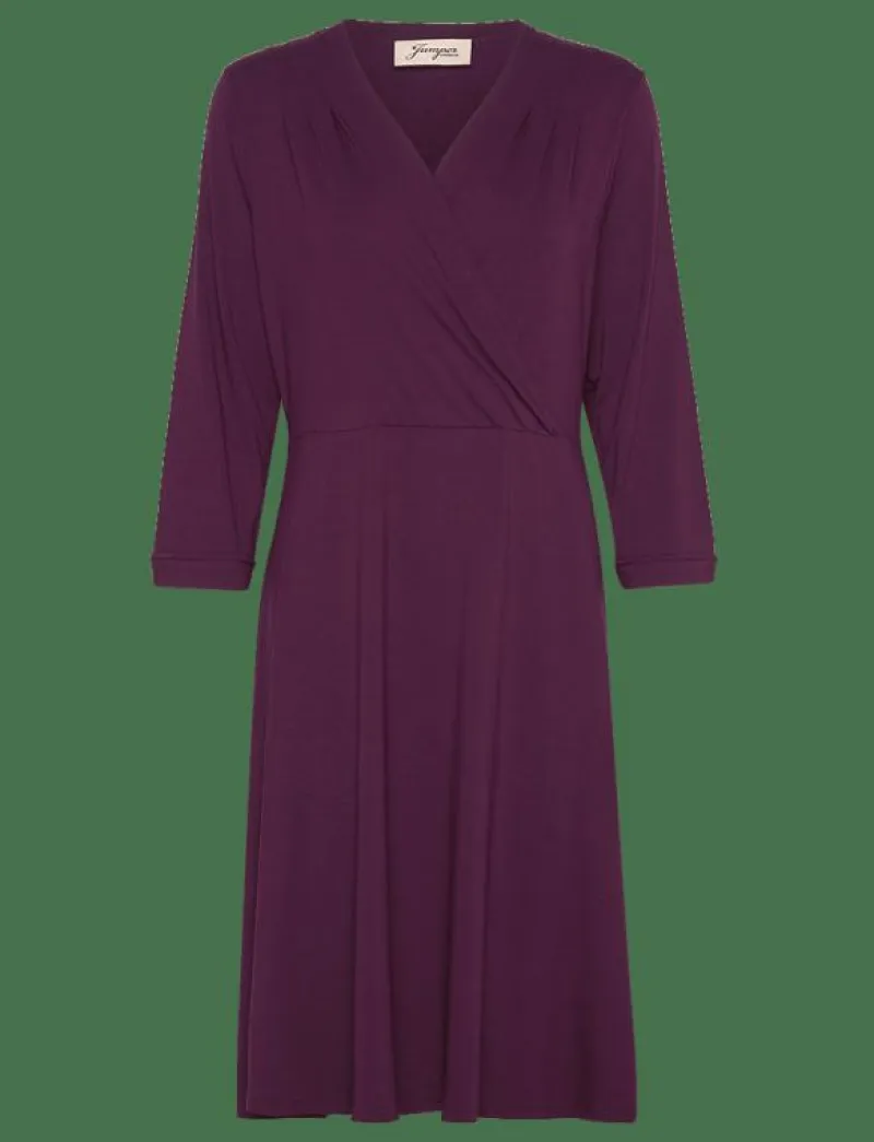 Jumperfabriken Kate Dress - Midiklänningar BURGUNDY Hot