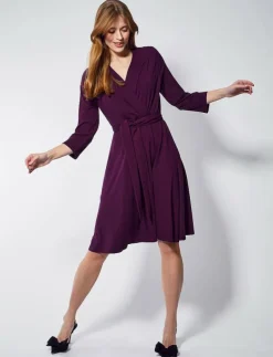 Jumperfabriken Kate Dress - Midiklänningar BURGUNDY Hot