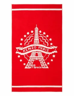 Kenzo Home KEIFFEL Beach towel - Badrumstextilier ROUGE New