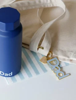 Design Letters Key ring & Bag tag - Nyckelringar DUSTY BLUE Best