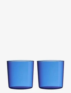 Kids coloured Eco drinking glass (set of 2 pcs) - Pipmuggar|Design Letters Outlet
