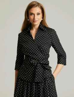 Kiira - Kortärmade blusar|Andiata Online