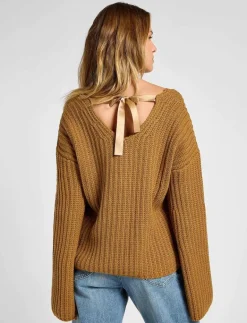 KIMONO SLEEVE KNIT - Stickat|Lee Jeans Best