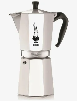 Bialetti Kokare 12 kopp MOKA ® - Mokabryggare SILVER New