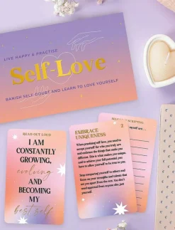 Gift Republic Kort Älska Dig Själv - Spel & pussel PURPLE Outlet