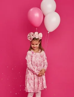 KÖRSBÄRSBLOMMA KLÄNNING - Långärmade vardagsklänningar|Martinex Outlet