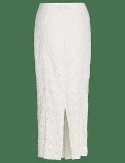 ROTATE Birger Christensen LACE MAXI SKIRT - Midi kjolar BRIGHT WHITE Online