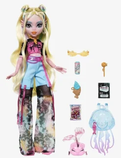 Lagoona Blue Fashion Doll with Pet Neptuna and Accessories - Dockor|Monster High
