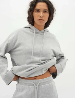 InWear Lane IW Base Hoodie - Huvtröjor LIGHT GREY MELANGE Best