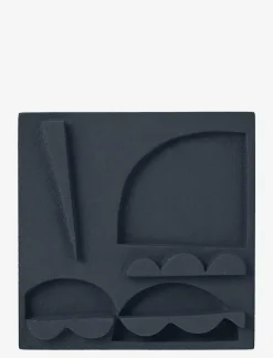 AYTM LDA wall relief - Väggdekorationer NAVY New