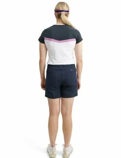 Lds Brook stripe shorts - Golfshorts|Abacus Discount