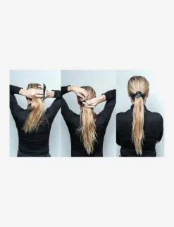 Corinne Leather Band Short Bendable - Hårsnoddar YELLOW Online