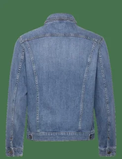 Lee Jeans LEE RIDER JACKET - Ofodrade jeansjackor MID BLUE