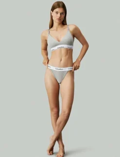 Calvin Klein LGHT LINED TRIANGLE (MATERNITY) - Amnings-BH:ar GREY HEATHER Best