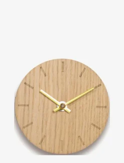 Hemverk - Väggklockor LIGHT OAK Discount
