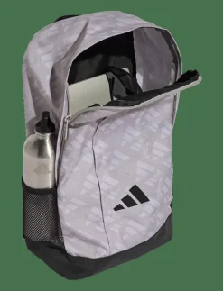 adidas Performance LIN G BP - Ryggsäckar METGRY/BLACK Discount