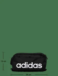adidas Performance LINEAR BUMBAG - Magväskor BLACK/WHITE Online