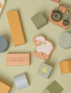 - Building Blocks Little Farm - Byggklossar|Little Dutch Online