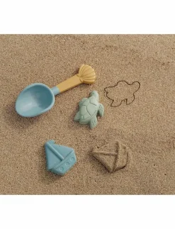 Little Dutch Beach Set 3 pcs Sailors Bay - Sandleksak BLUE New
