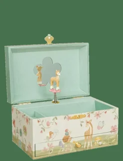 Little Dutch Jewellerybox Deer Forest Friends - Smyckeskrin GREEN