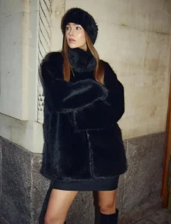 Lizz Jacket - Fuskpäls|Noella Best